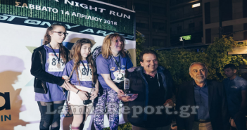Lamia Night & Run 2018. Πρωτιά και κύπελλο για τρίτη συνεχή χρονιά για το 3ο Γυμνάσιο Λαμίας